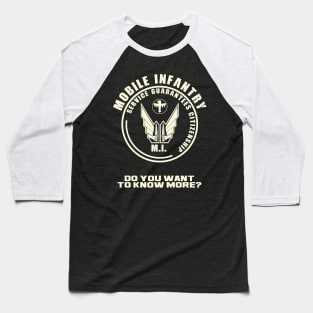 Mobile Infantry Baseball T-Shirt